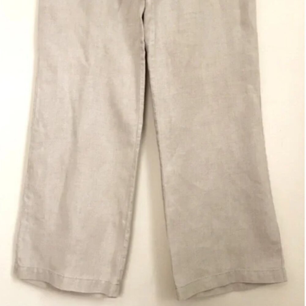EUC Eileen Fisher Wide Leg Linen Pants - Picture 5 of 7